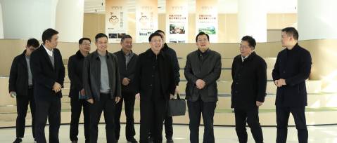 浙江省政協副主席、省慈善聯合總會會長(cháng)裘東耀一行莅臨恒林家居調研